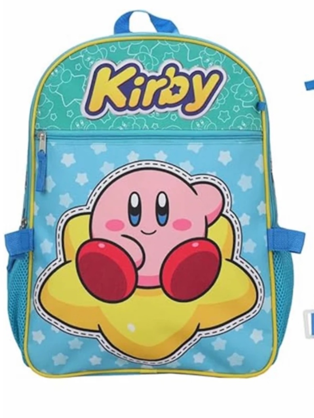 Nintendo Kirby 5 pcs Backpack Set with Detachable Lunch Bag